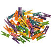 Picture of MINI WOODEN PEGS COLOURED 25X8MM - 40 PACK